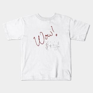 Wow Signal Kids T-Shirt